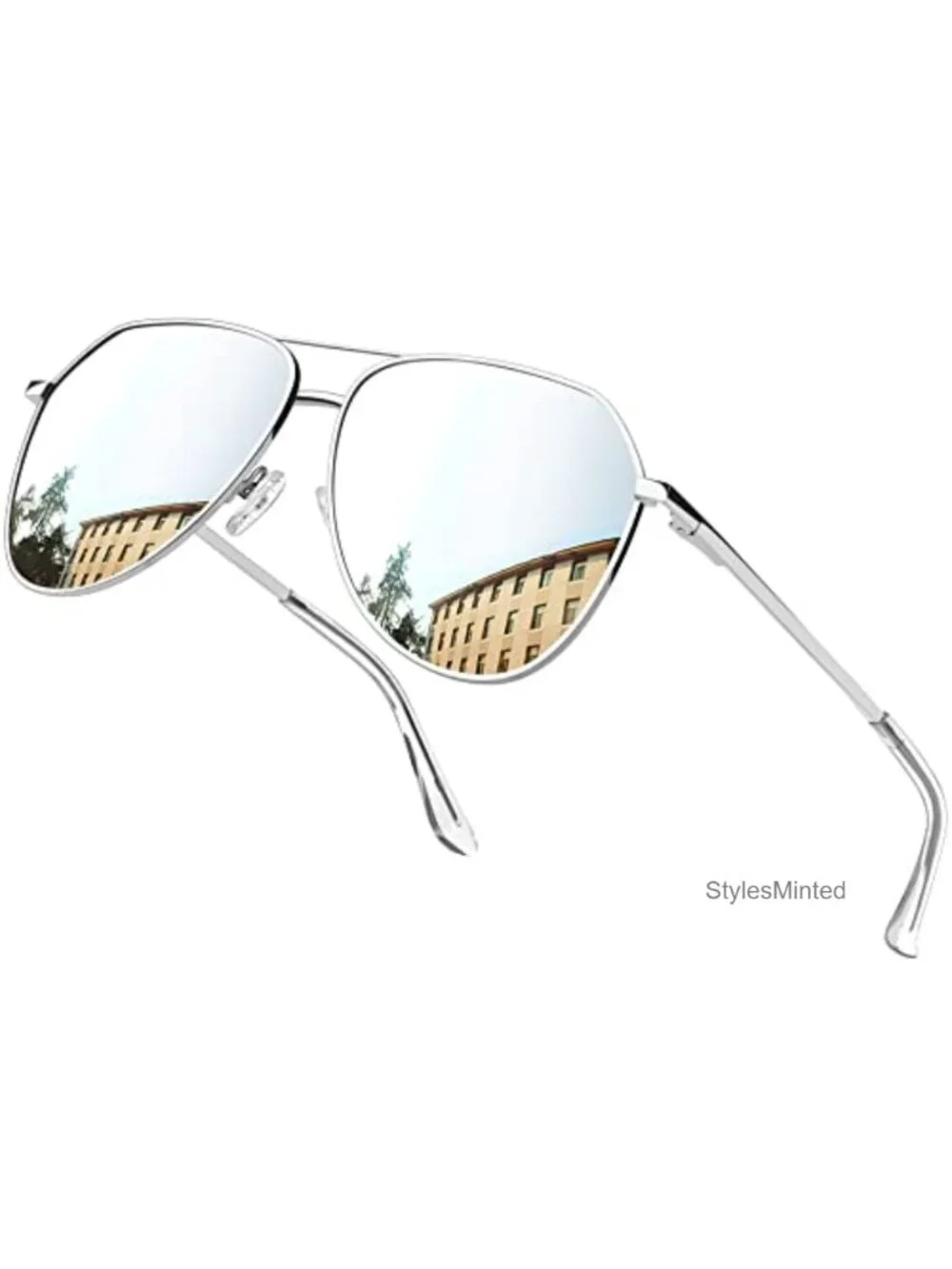 Polarized Metal Aviation Sunglasses Classic Military Sun Glasses UV400